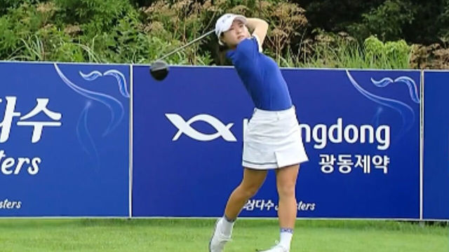 ‘50홀 19버디’ 고지원, 3R 단독 선두...생애 첫 우승 도전 [KLPGA]